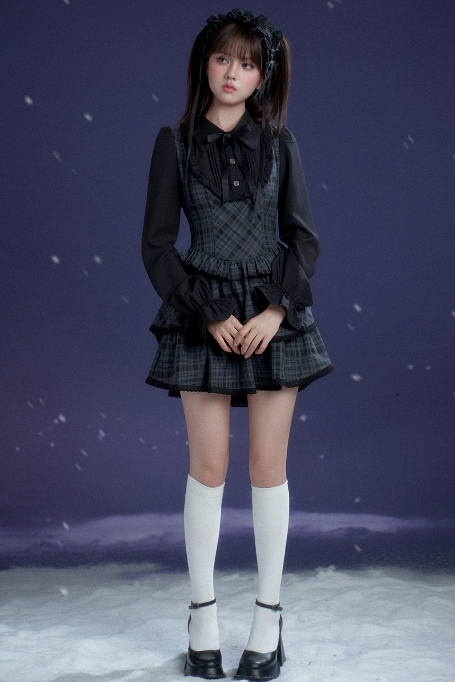 Sweet Spicy Check Dress