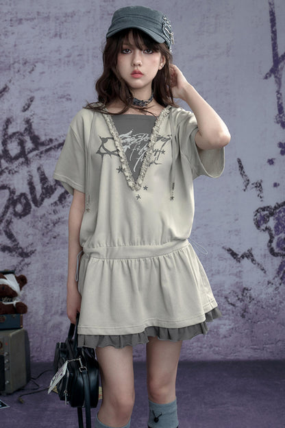 Girly Punk Sweatdress