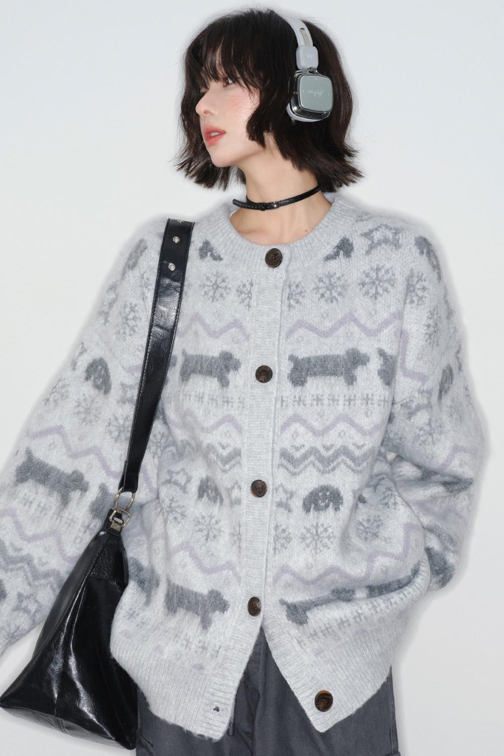 Fairy Irill Jacquard Cardigan