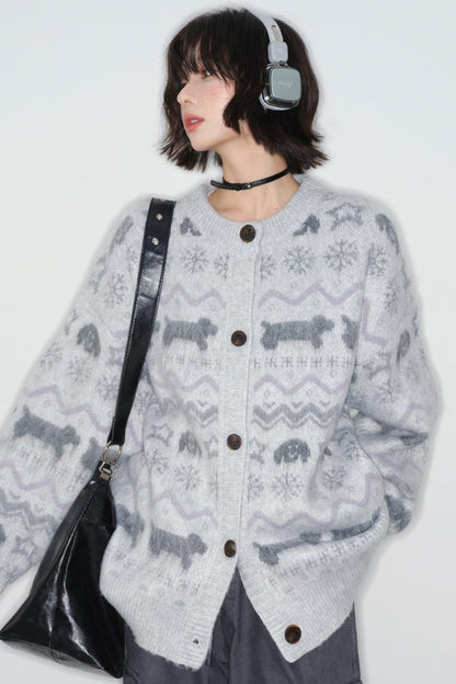 Fairy Irill Jacquard Cardigan