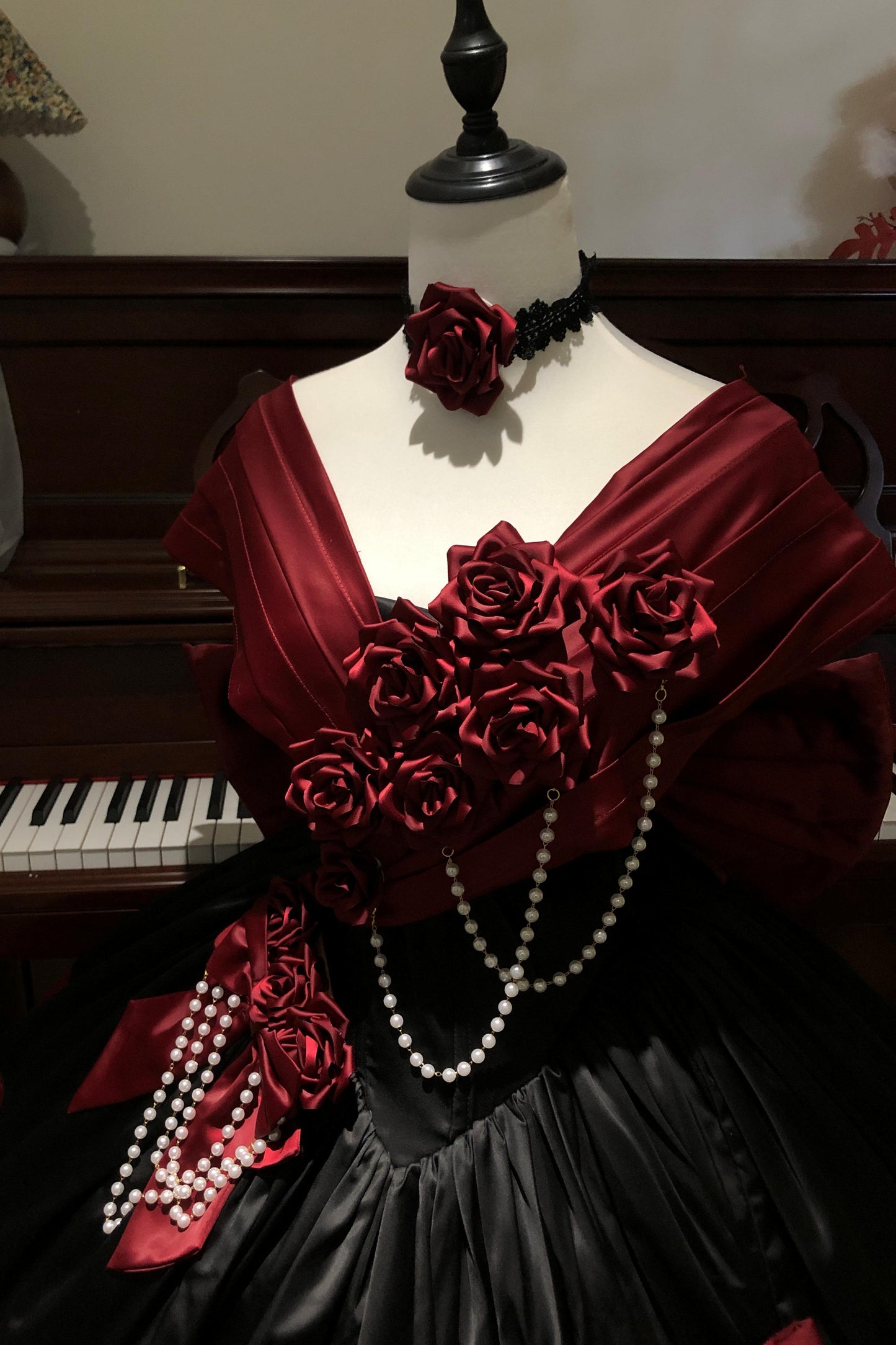 Rosenprinzessin-Lolita-Kleid