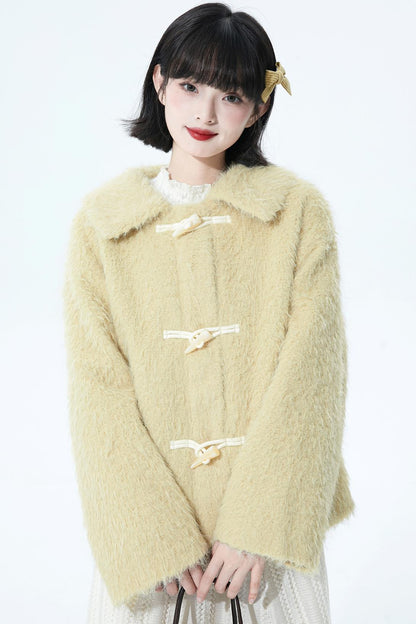 ジンジャーベルベットダッフルコート