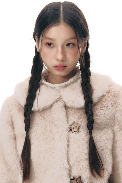 ドールカラーフォックスファーコート