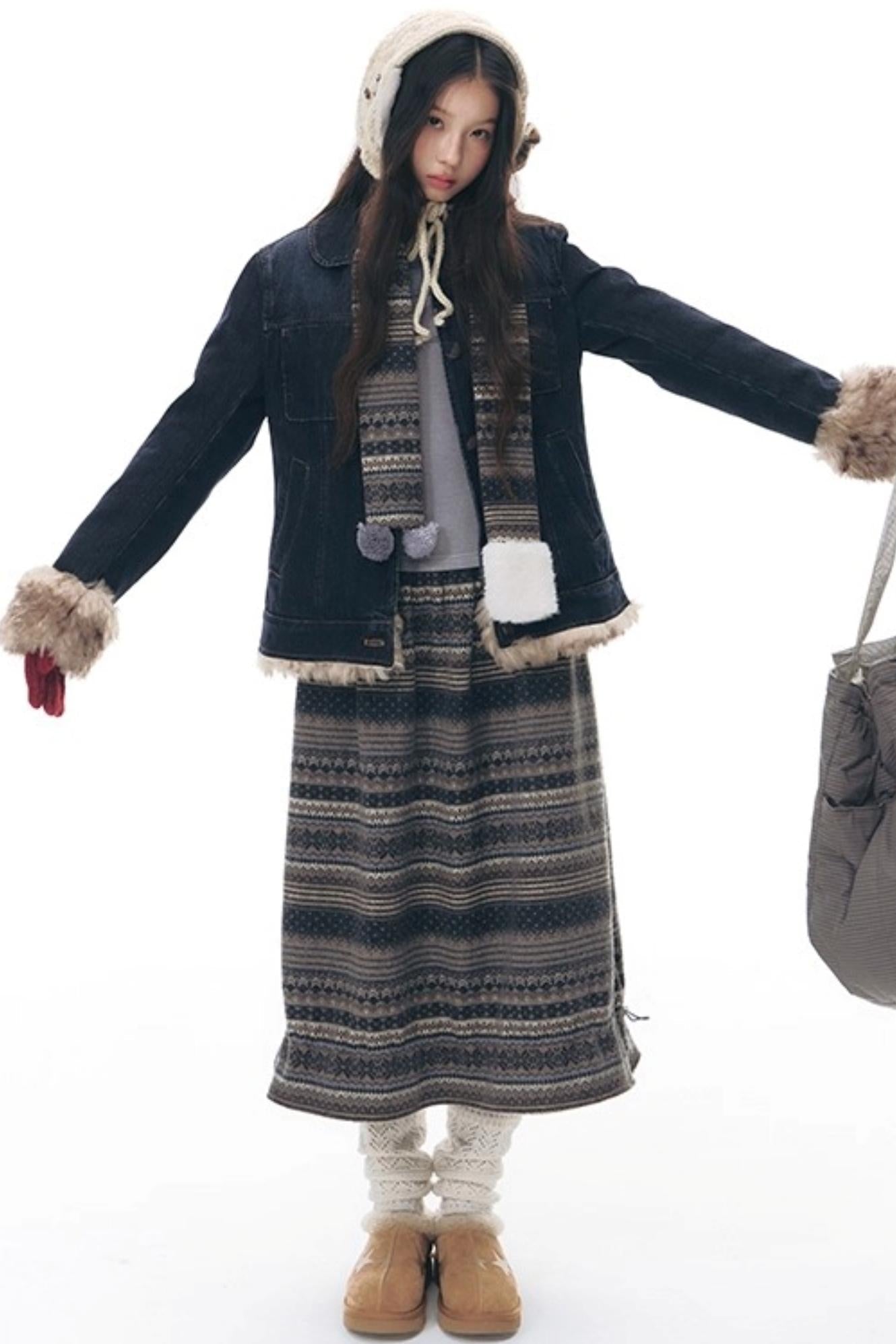 Island Slim Dress + Scarf