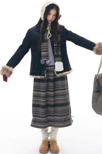 Island Slim Dress + Scarf