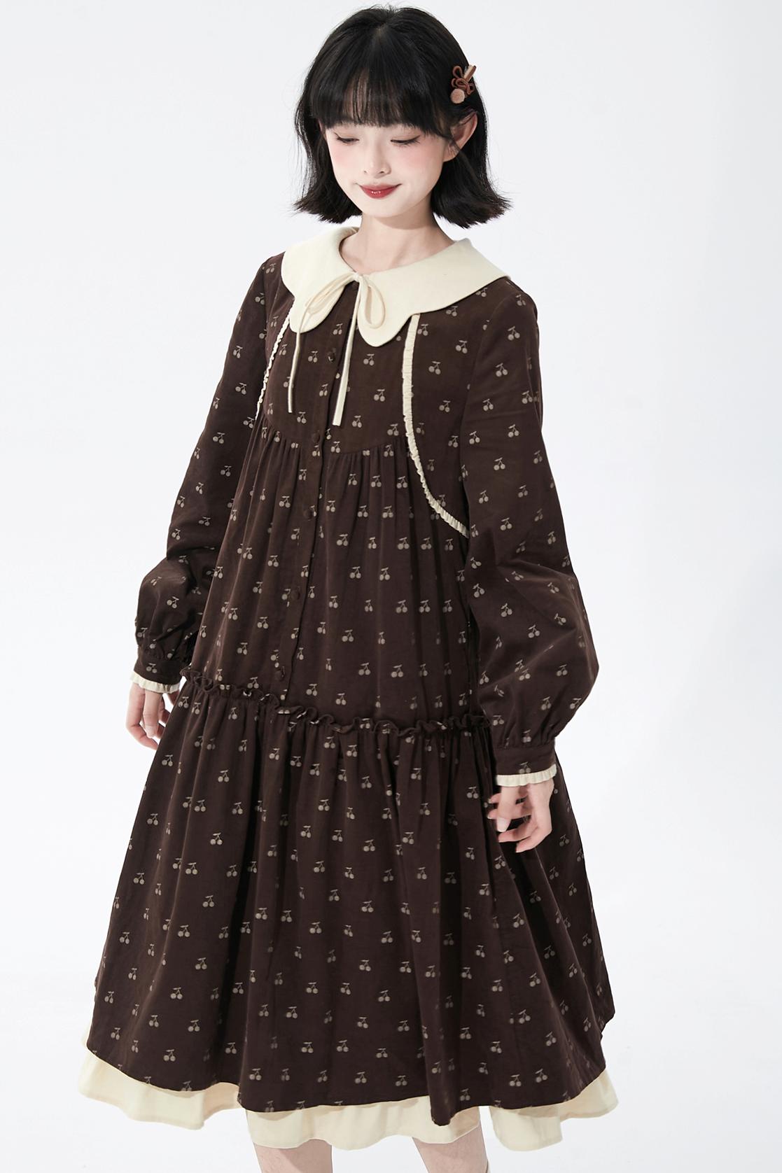 Cherry Pink Doll Color Dress