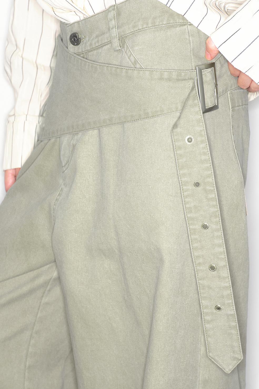 モードワイドデニムパンツ