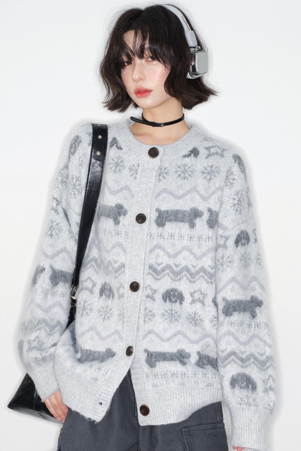 Fairy Irill Jacquard Cardigan