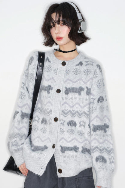 Fairy Irill Jacquard Cardigan