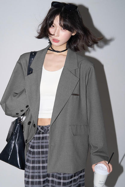 Detachable two-piece blazer