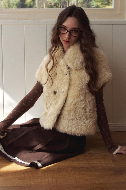 Retro Sweet Fur Half Jacket