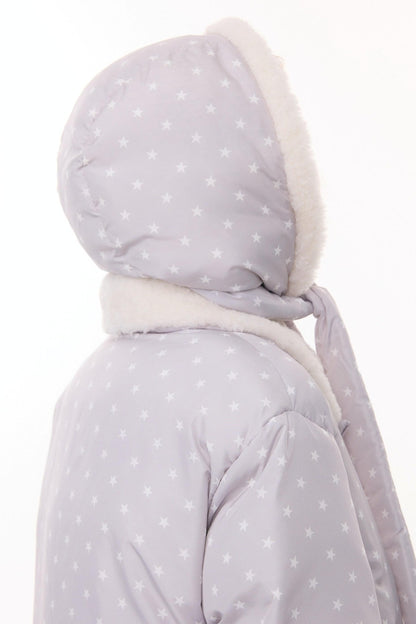 Star Dot Down Jacket + Hat