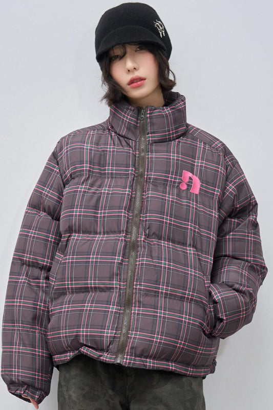 Stand Collar Cotton Puffer Jacket