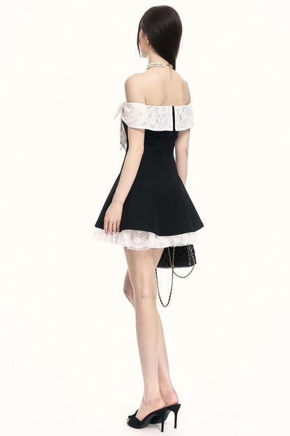 Elegant White Lace Dress