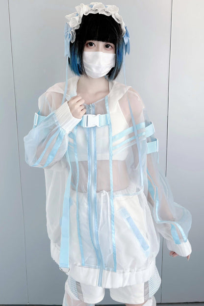 Cyber Angel Sheer Jacket