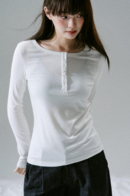 Button design slim top