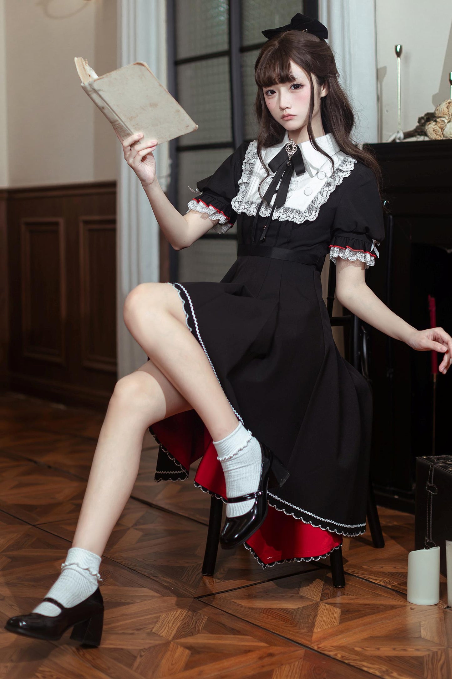 クラシカル吸血姫ドレス+アクセサリー