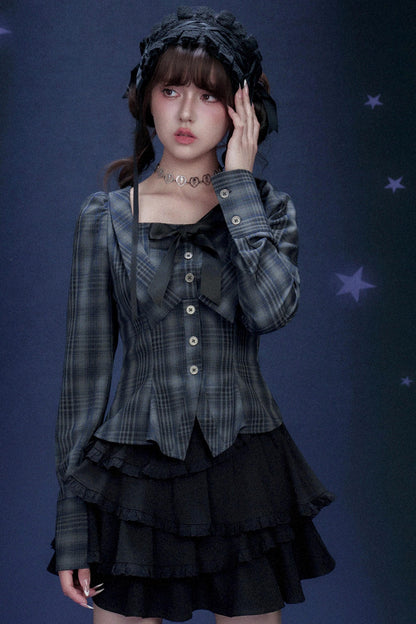 Retro Palace Long Sleeve Blouse