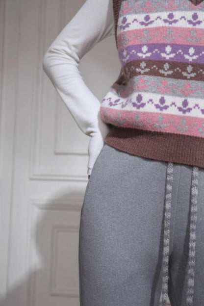 ベルベットスウェットフレアパンツ