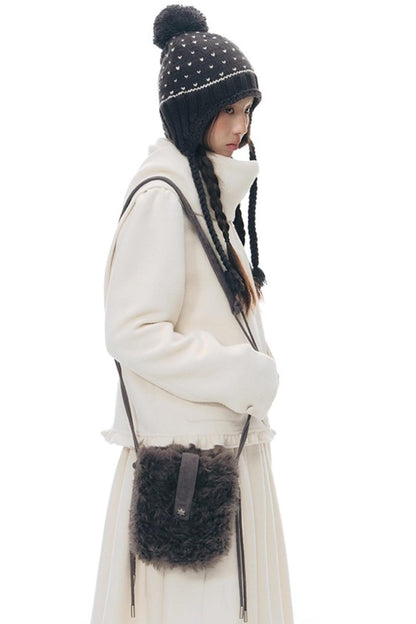 Fur Mini Crossbody Shoulder Bag