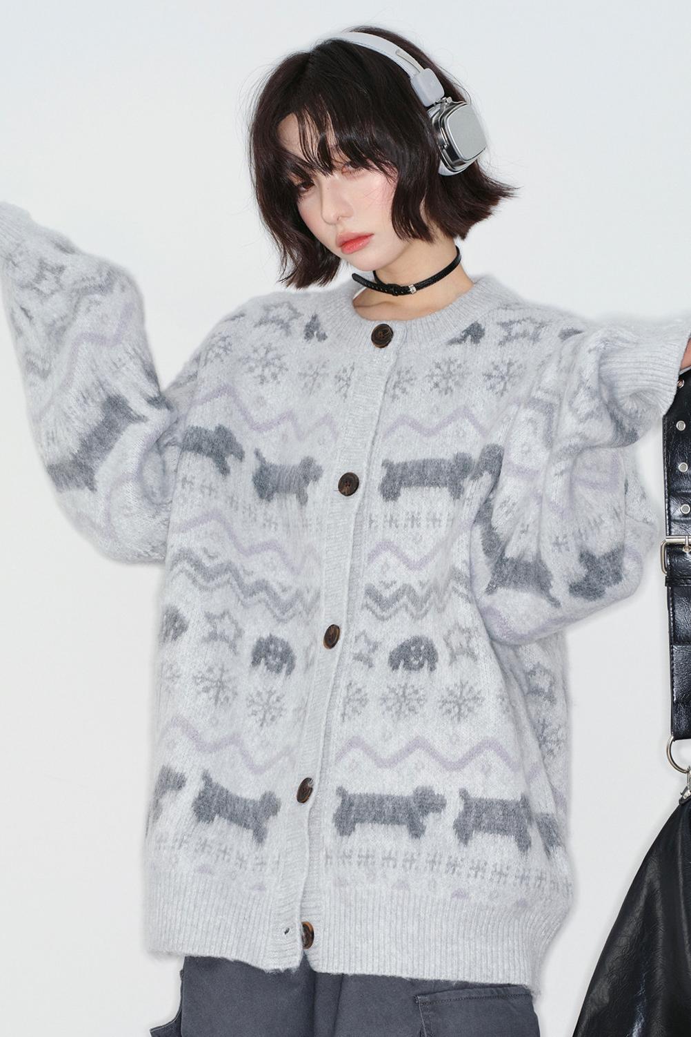 Fairy Irill Jacquard Cardigan