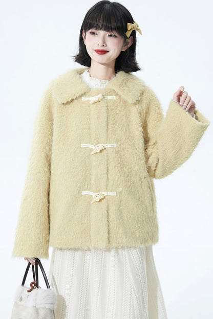 ジンジャーベルベットダッフルコート