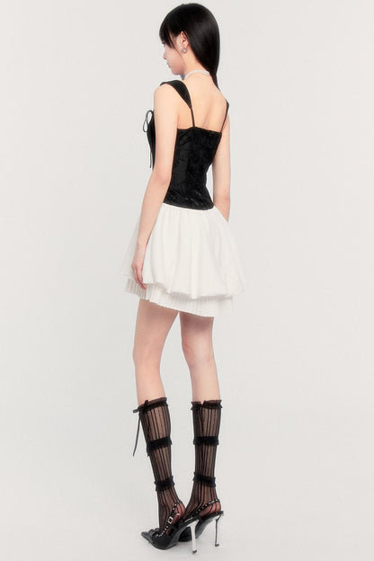 ムーンライトオーバーチュアプリーツドレス