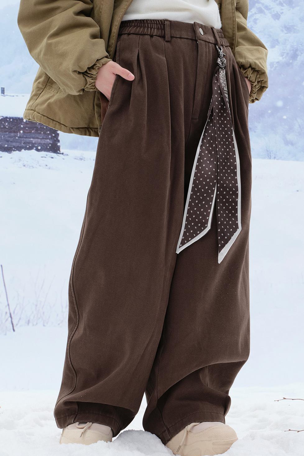 Winter Fleece Slide Pants