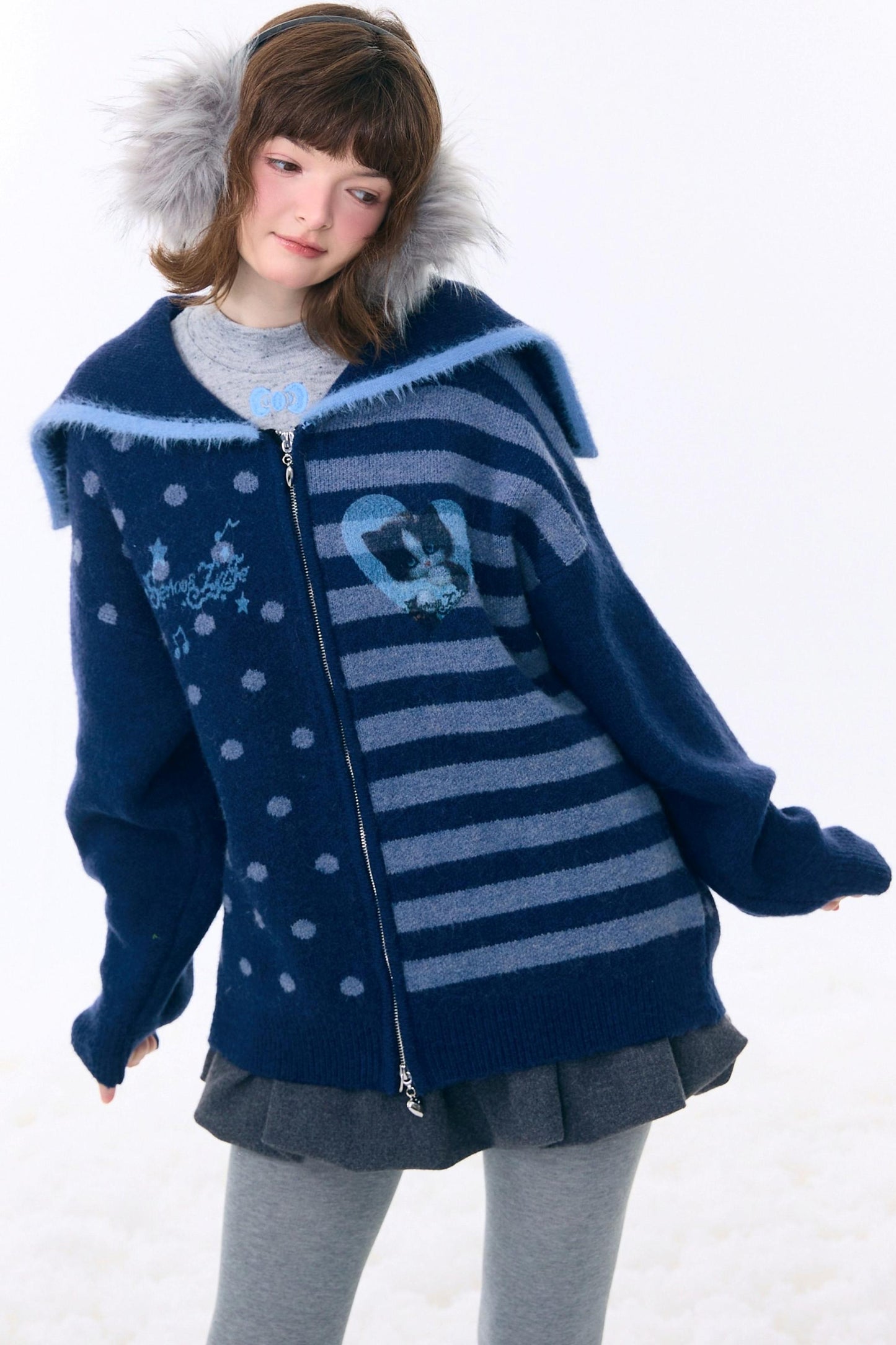 Retro Sailor Asime Cardigan