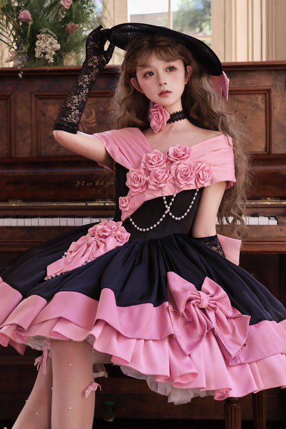 Rosenprinzessin-Lolita-Kleid