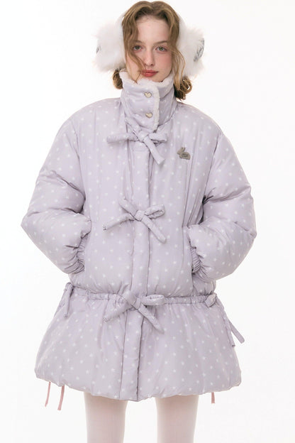 Star Dot Down Jacket + Hat