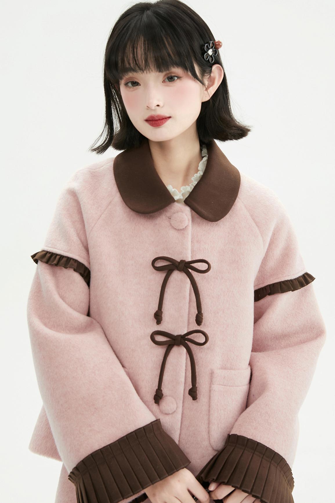 ピンクドールスタイルコートセットアップ