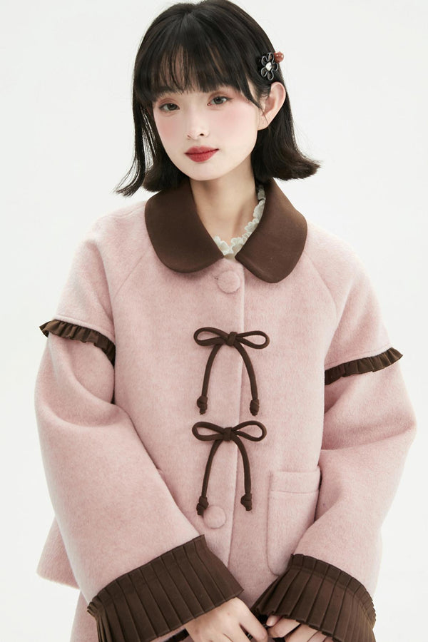 ピンクドールスタイルコートセットアップ