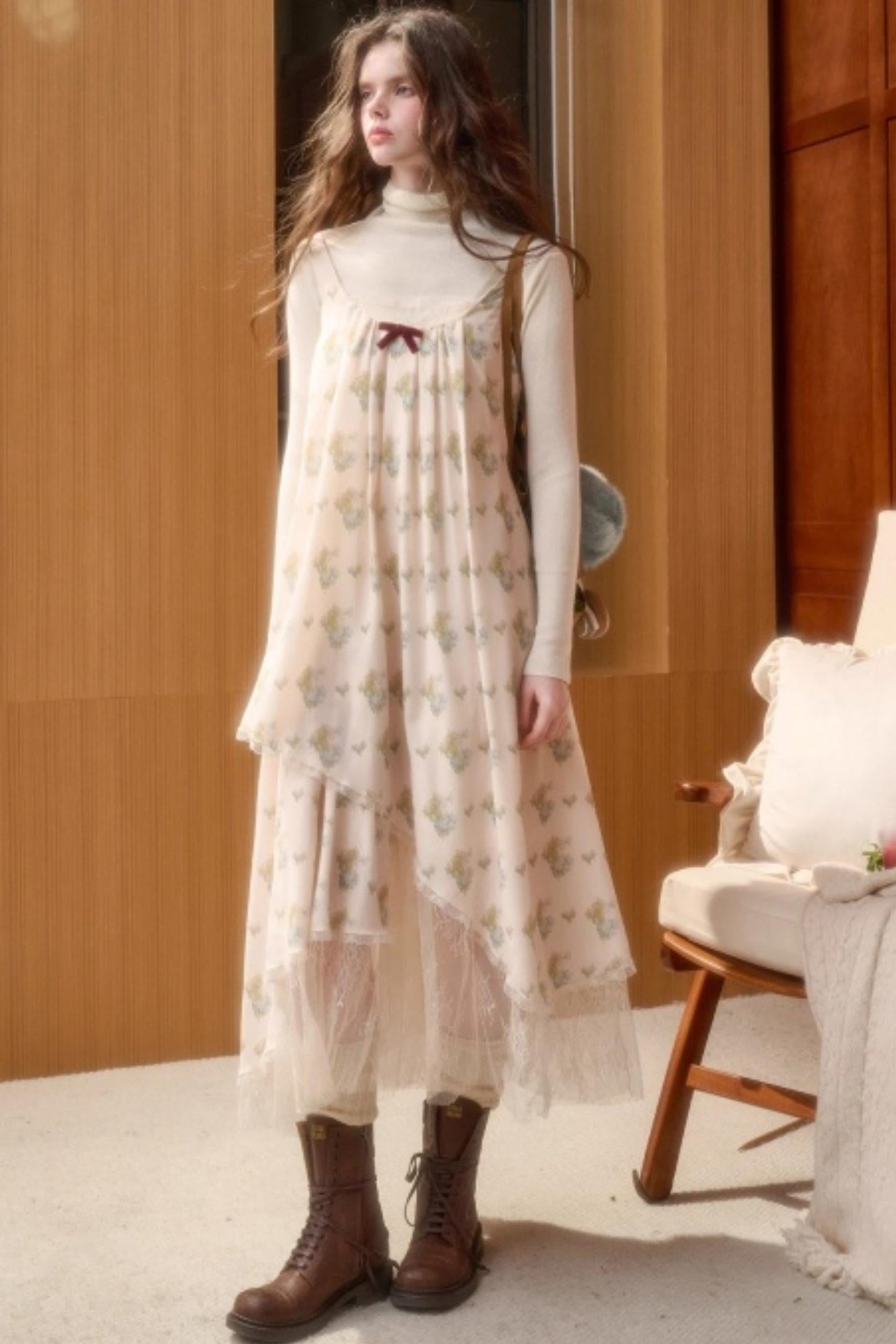 ミルキーウェイレースフェアリードレス