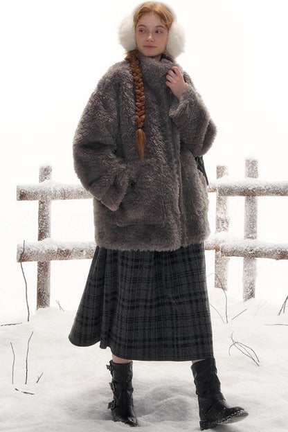 レトロシャーリンミドルスカート