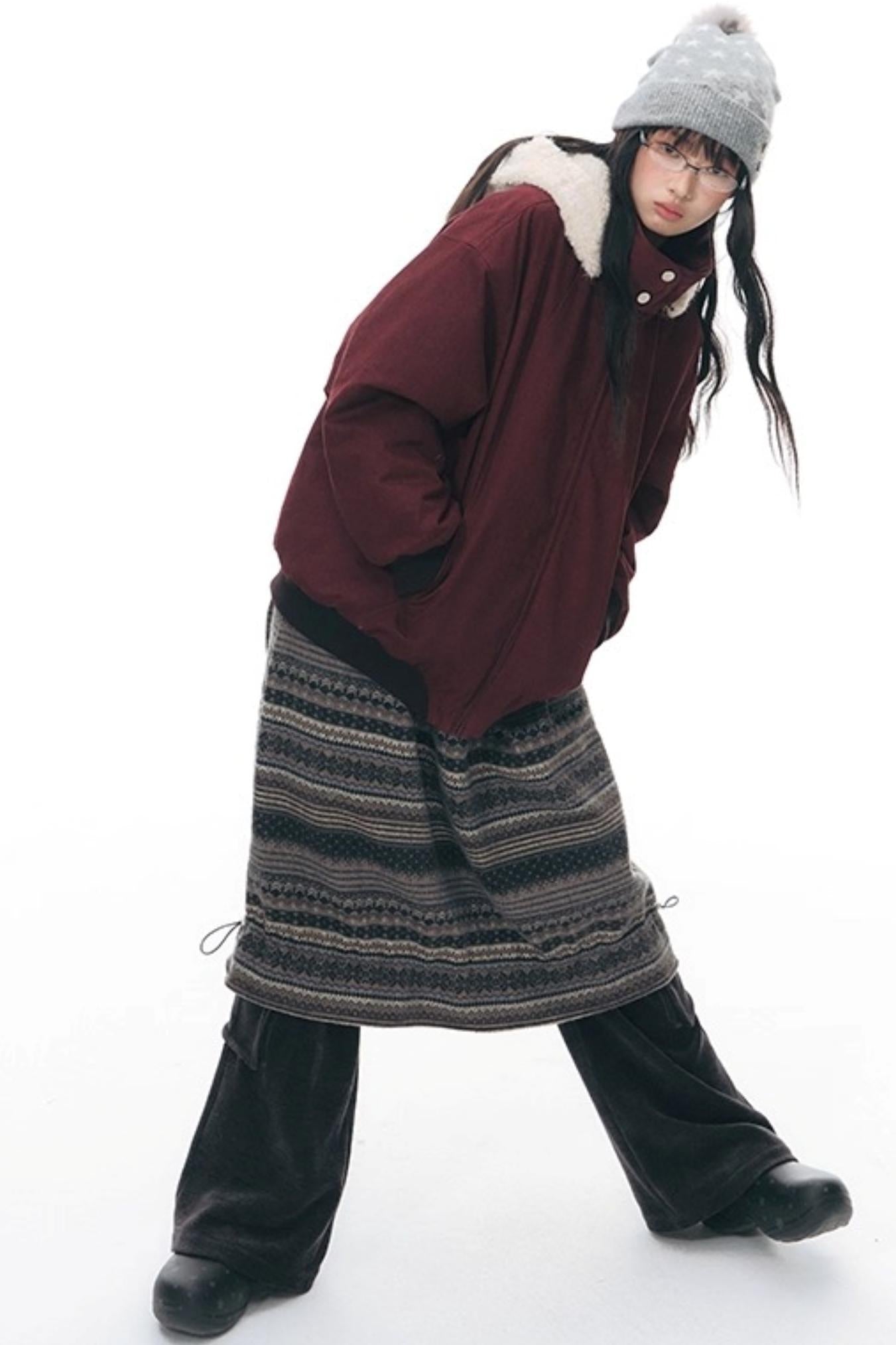 スリムカジュアルフレアパンツ