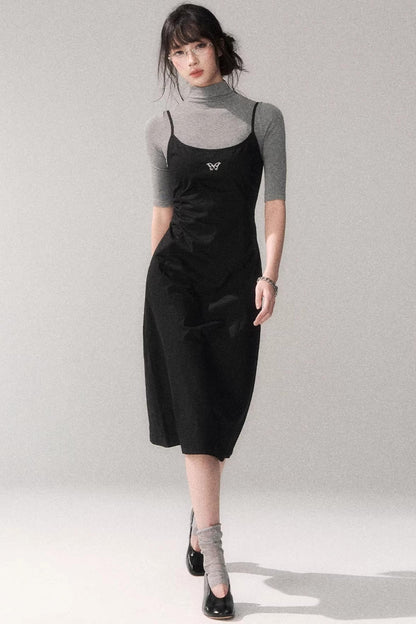Retro Pure Cotton A-Line Dress