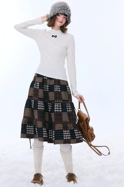 Retro Plaid Skirts