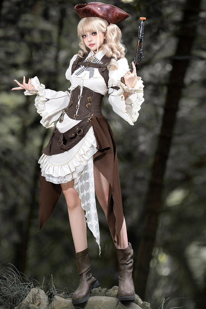 Gothic Steampunk Lolita Set
