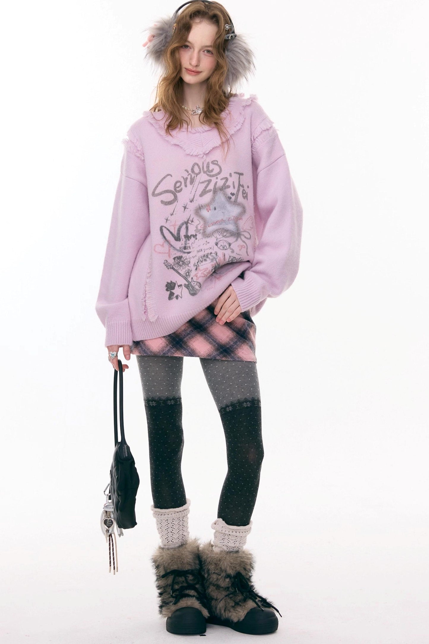 Misty Y2K Plaid Skirt