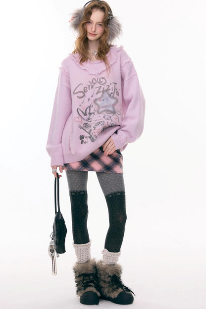 Misty Y2K Plaid Skirt