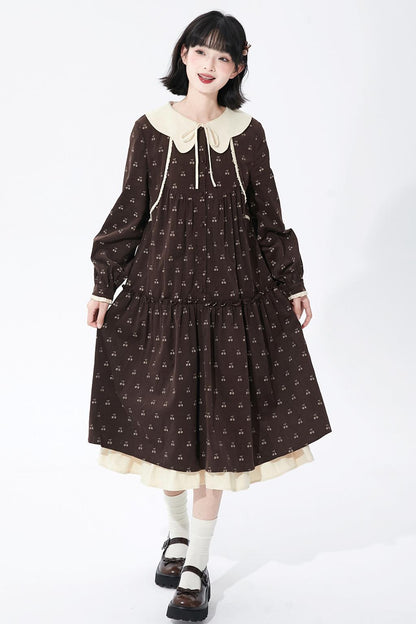 Cherry Pink Doll Color Dress