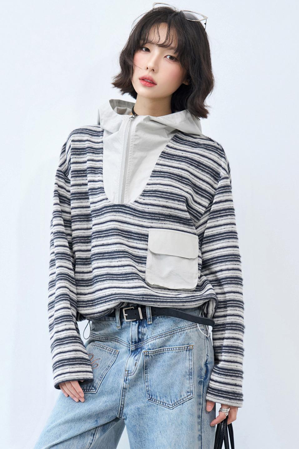 Gravity Patchwork Hooded Jacket