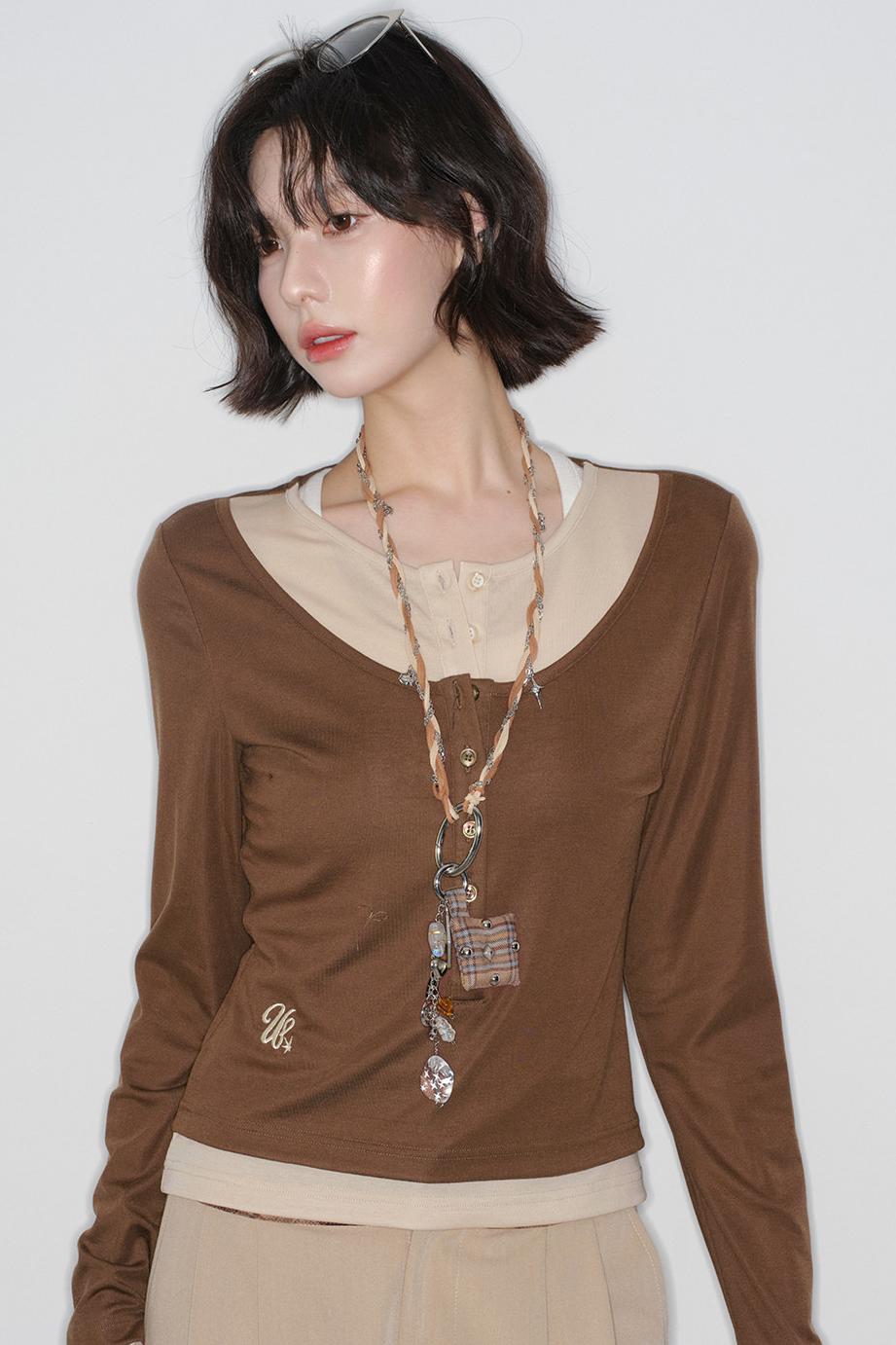 スリムテンセルトップス