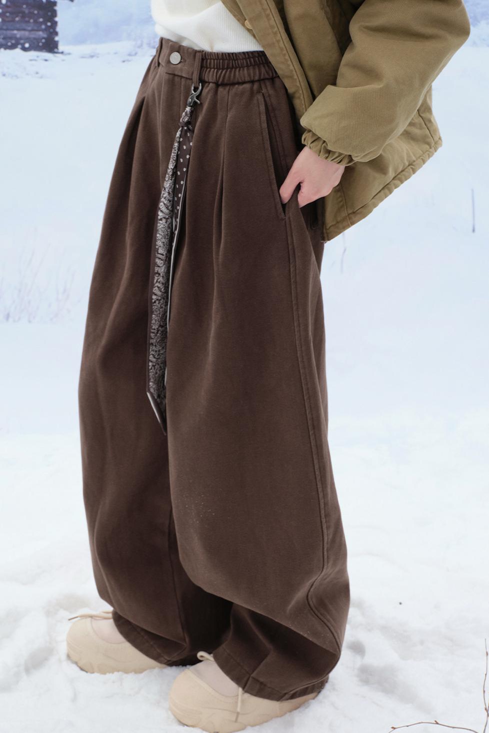 Winter Fleece Slide Pants