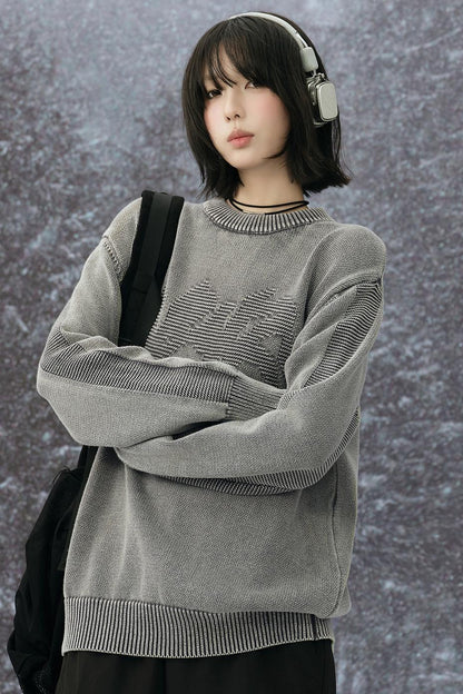 ミニマリストグラビティニットスウェット