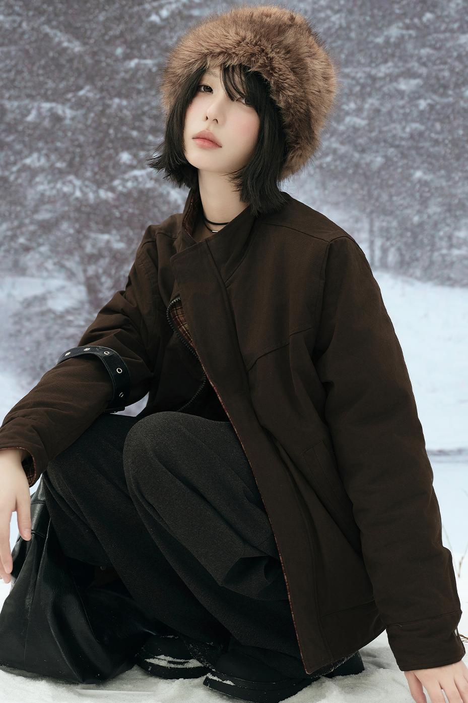 Imitation Rabbit Fur Jacket