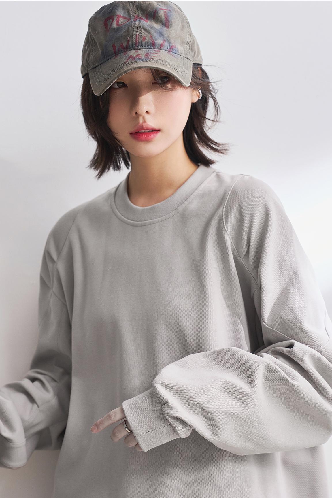 Relaxed Solid Color T-Shirt