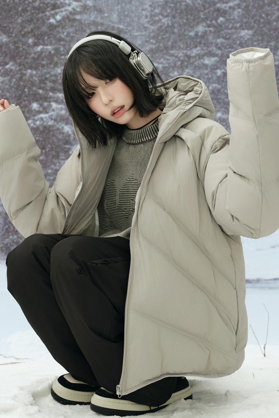 Casual Hooded Cotton Jacket