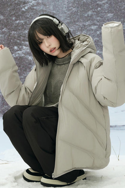 Casual Hooded Cotton Jacket